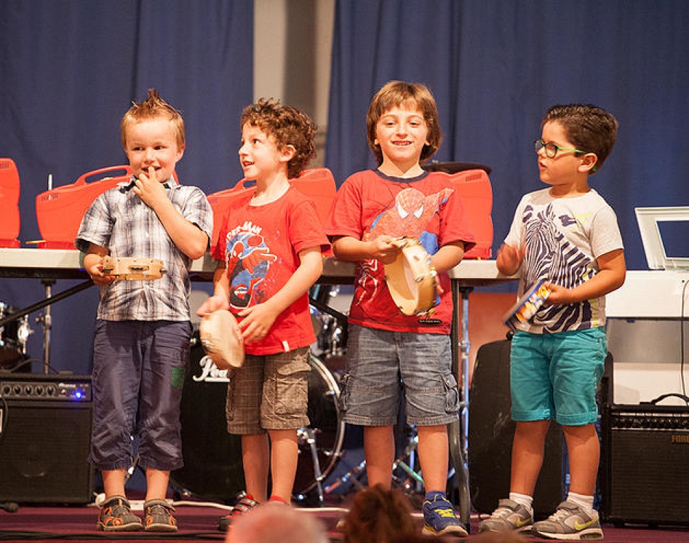 Les petits ont le sens du rythme !